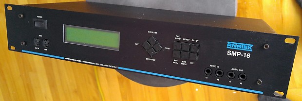 Anatek SMP-16 Audio and Midi programmable patchbay. RARE ! image 1