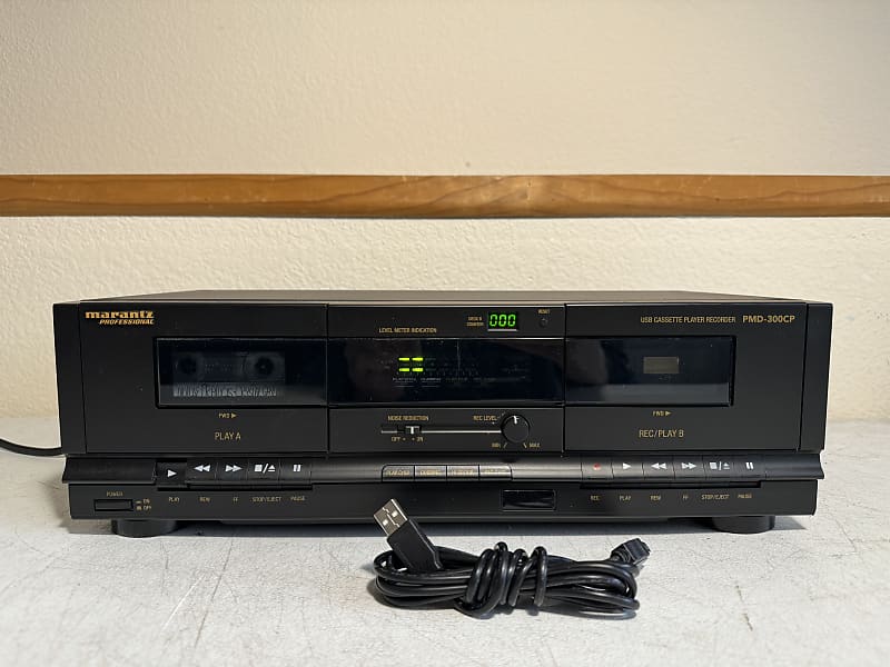 Marantz Professional PMD300CP Dual Cassette Deck Tape Reverb