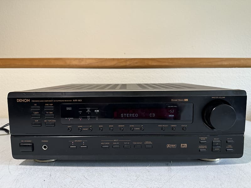 Denon AVR-1601 Receiver HiFi Stereo Audiophile 5.1 Channel | Reverb