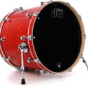 DW Performance Series Bass Drum - 18-inch x 22-inch - Tangerine Marine