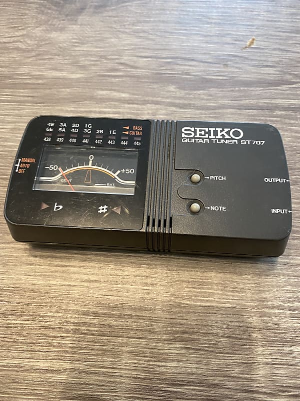 Seiko St707 guitar tuner