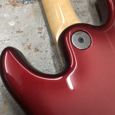 Freedom Custom Guitar Research Rhino-5 2019 Red Metallic image 8