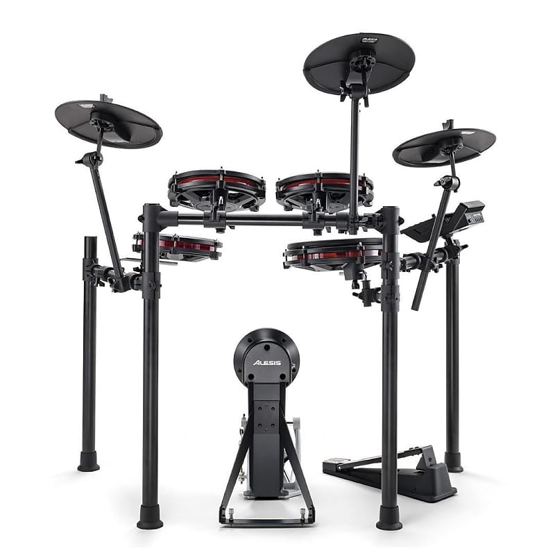 Alesis Mesh Kick Pad 8 inch Bass Drum Pack- 8 drum , Cable - Surge Command