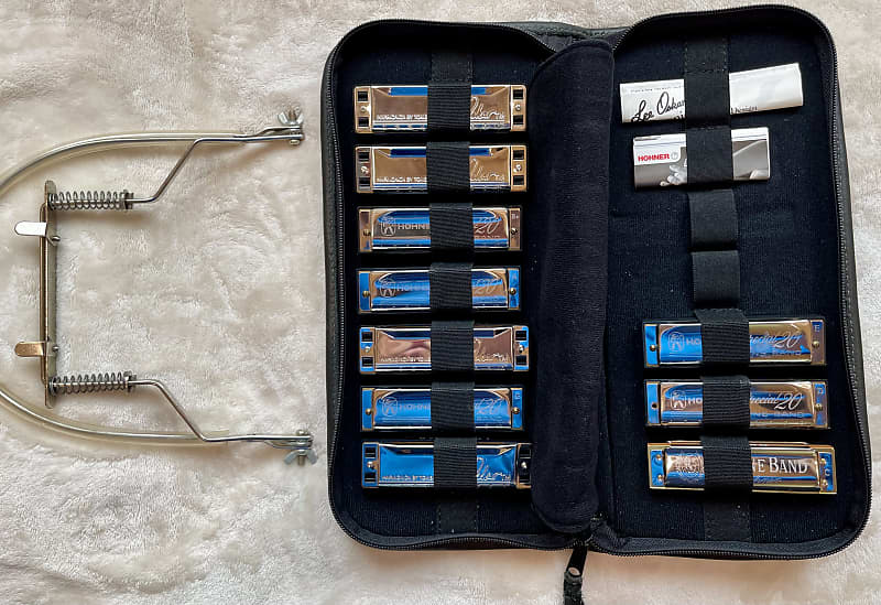 Hohner & Lee Oskar Special 20 Marine Band, Marine Band, & Reverb