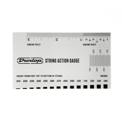 Dunlop DGT04 System 65 String Action Gauge for Guitar/Bass image 2