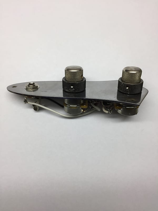 Fender Jazz Bass Stacked Pots Control Plate Reverb