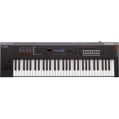 MX61 61 Key Music Production Synthesizer - Black