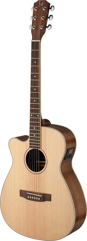 JN Guitars Asyla Series Acoustic-Electric Auditorium, Solid Spruce Top, Lefthanded image 1
