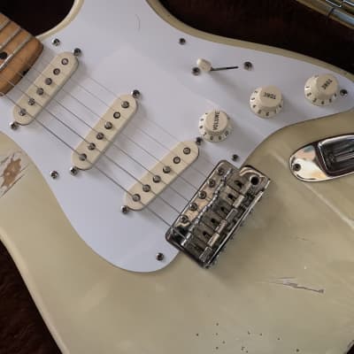 Fender American Vintage '57 Stratocaster 2002  White Blonde for sale