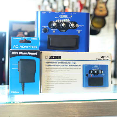 Boss VE-1 Vocal Echo Multi-Effect Unit 2015 - Present - Blue | Reverb