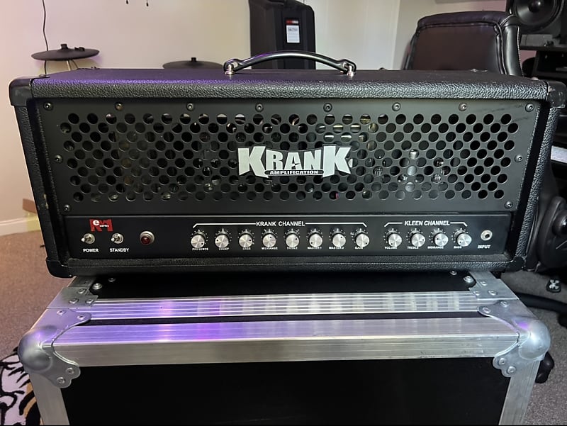 Krank Rev revolution series 1 100 watt tube guitar amp head made in the USA image 1