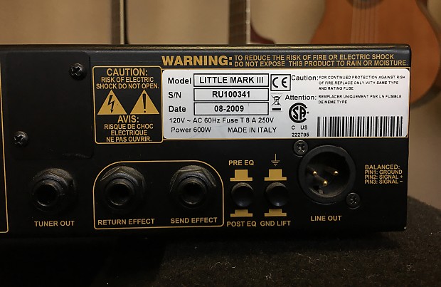 Markbass Little Mark III Half-Stack w/ Markbass New York 151