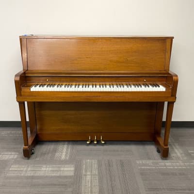 Everett Upright Piano | Satin Walnut | SN: 206979 image 2