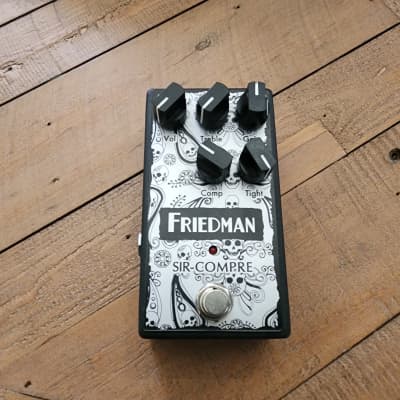 Friedman Sir-Compre LTD Optical Compressor with Overdrive Artisan Edition 2010s - White Graphic image 2