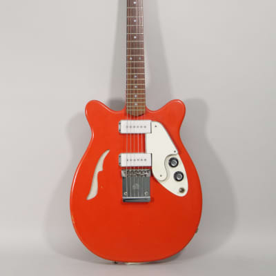1970 Micro-Frets Golden Comet Red Finish Vintage Electric Guitar for sale