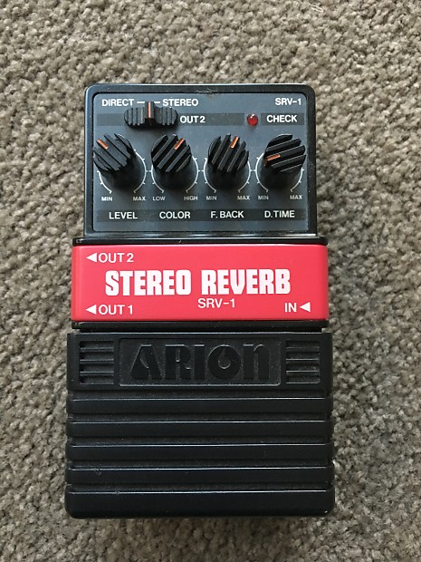 Arion SRV-1 - analog reverb pedal image 1