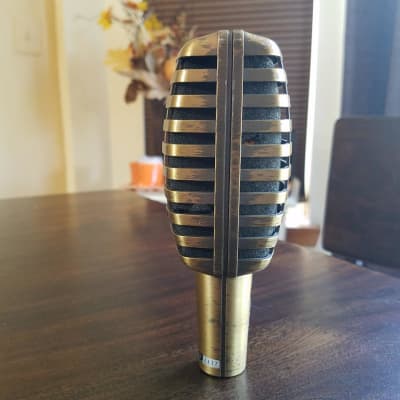 Beyerdynamic M 380 N (C) M380 NC Dynamic Mic Microphone Rare Vintage Brass Model ((HEAR IT)) image 4