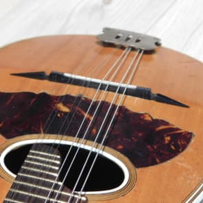 fine old Meinel & Herold bowlback mandolin 1920s Germany quality 8string mandolino Mandoline image 20
