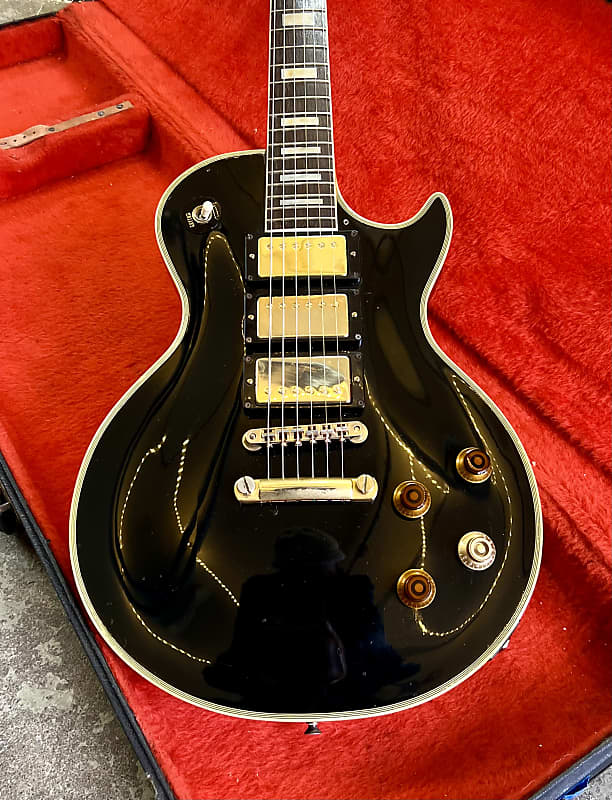 Greco Super Power EG-600 3 pickup c 1981 - Black beauty led