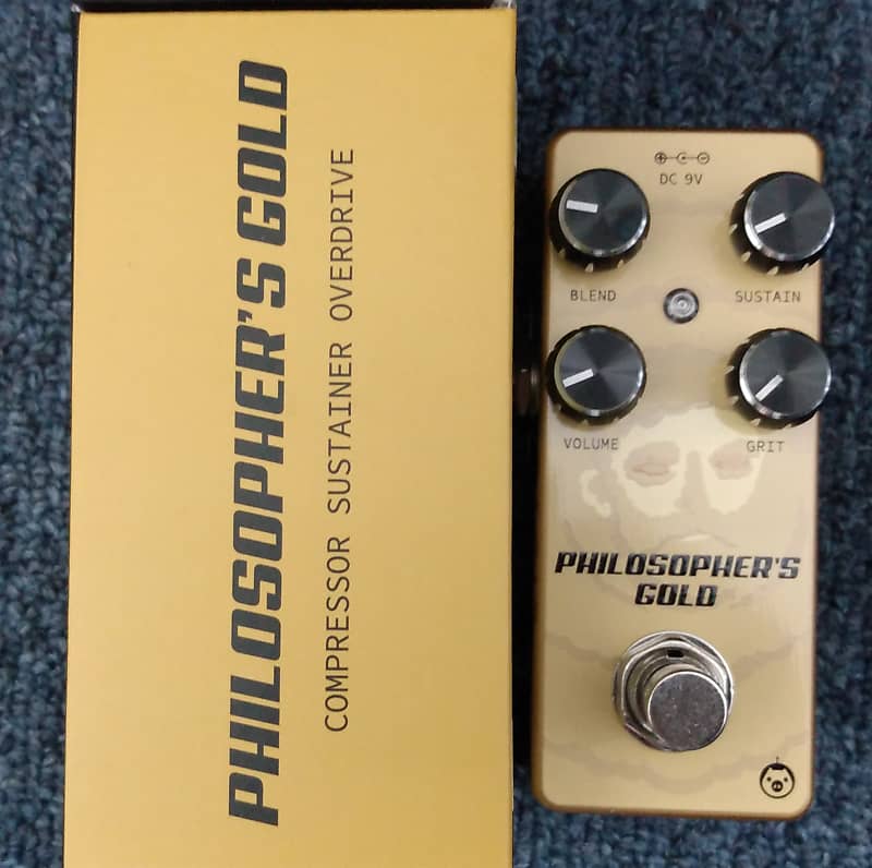 Pigtronix Philosopher's Gold 2024 Gold Reverb