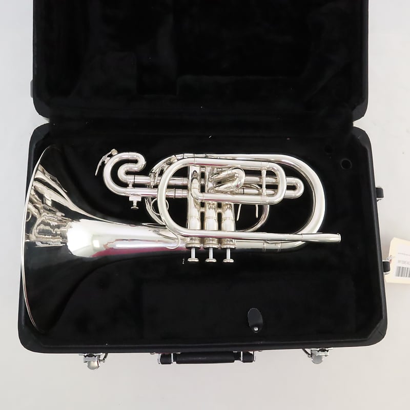 Jupiter Model JMP1100MS Quantum Series Marching Mellophone SN Reverb