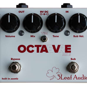 3LEAF AUDIO Octabvre mk2 w/Timスイッチ【生産完了】 楽天市場】3Leaf Audio Octabvre / オクターバー エフェクター