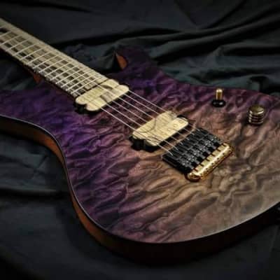 Ronciswall Rs 6 Quilted Maple Purple Burst Pale Moon Ebony Fingerboard for sale