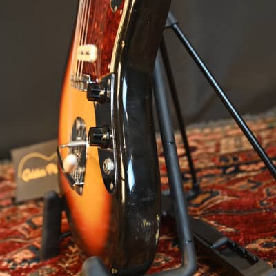 1966 - 1968 Fender Jaguar Sunburst Original Finish & OHSC (VIDEO) Exc Condition image 17