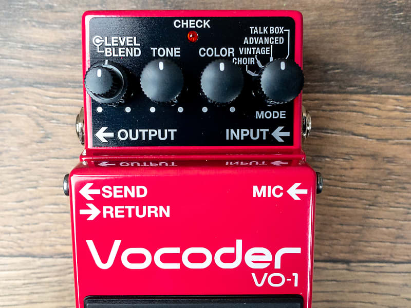 Boss VO-1 Vocoder Signal Processor Guitar Pedal | Reverb