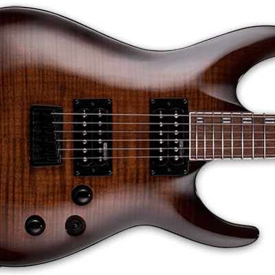 ESP LTD H-200FM Dark Brown Sunburst for sale