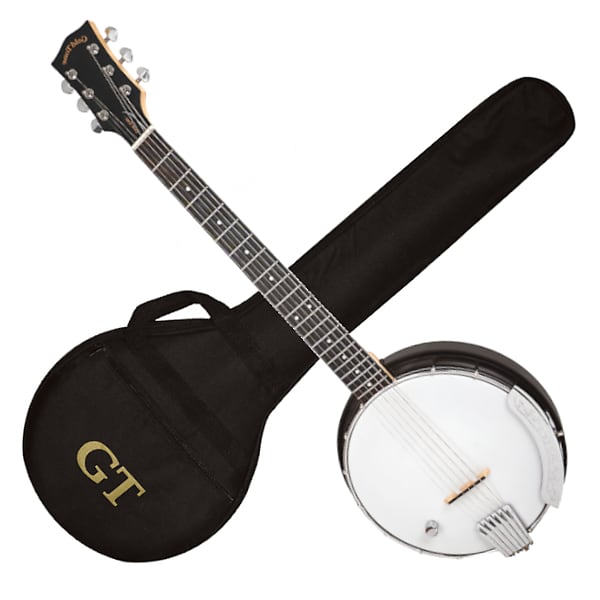 GOLD TONE AC-6+ ELECTRIC LEFTY Composite Resonator BANJITAR banjo GUITAR w/ BAG image 1