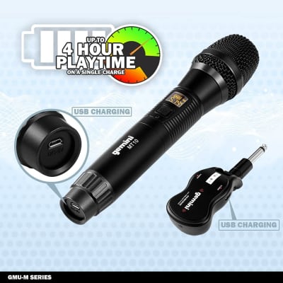 Gemini Sound Pro Audio GMU M200 Dual Plug and Sing Karaoke DJ