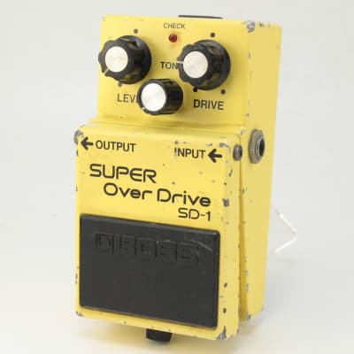 ビンテージ　BOSS SUPER Over Drive SD-1 BOSS SUPER OverDrive Pedal SD-1