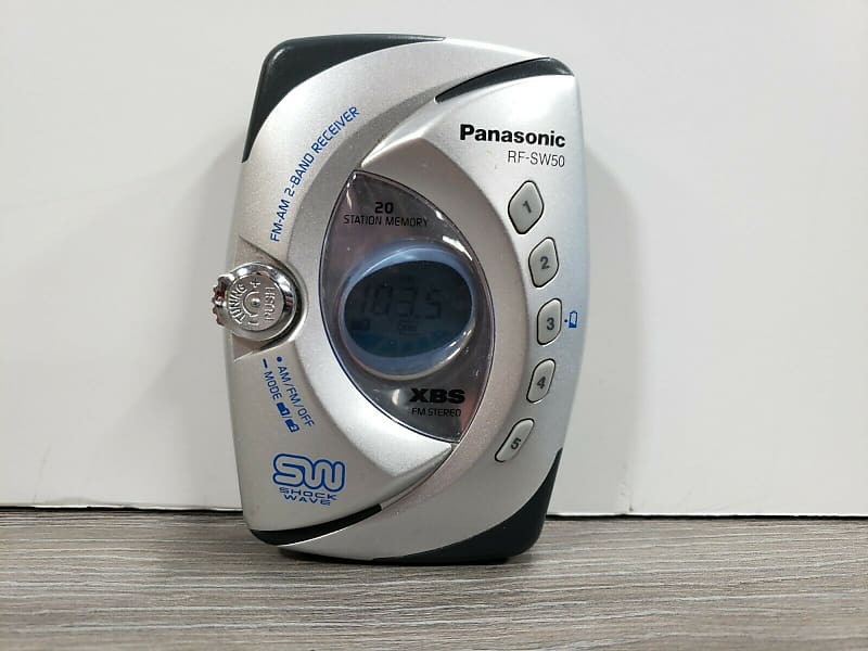 Panasonic RF-SW50 Shock Wave FM/AM Radio 20 STATION | Reverb