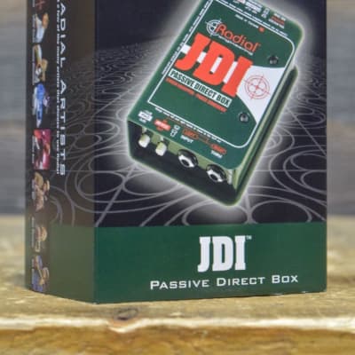 Radial Engineering JDI Passive Direct Box Jensen Transformer Equipped Passive DI image 6