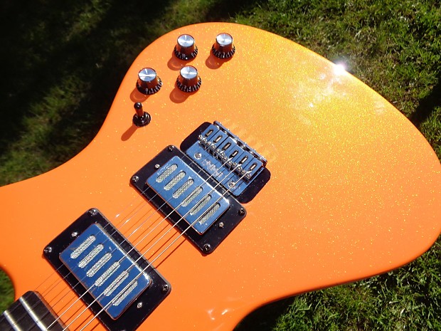 Danelectro orange sparkle on sale
