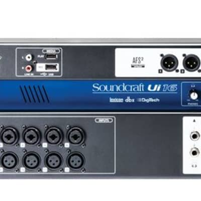 Soundcraft Ui 16 16-Input Remote Controlled Digital Mixer image 2