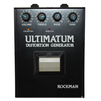 Rockman Ultimatum Distortion Generator Created by Tom Scholz