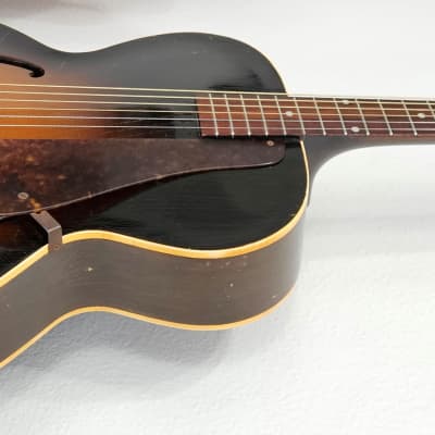 1958 Gibson L-48 Sunburst Archtop Vintage Acoustic Guitar image 3
