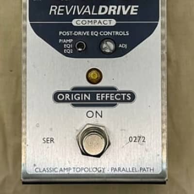 Reverb.com listing, price, conditions, and images for origin-effects-revivaldrive-compact