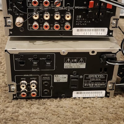 Onkyo Onkyo R-801A Stereo AM-FM Tuner Amplifier and CD