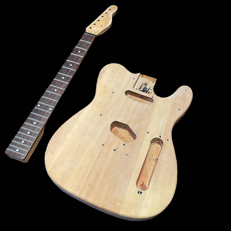 Premium TeleStyle DIY Electric Guitar Kit. Neck and Body Reverb