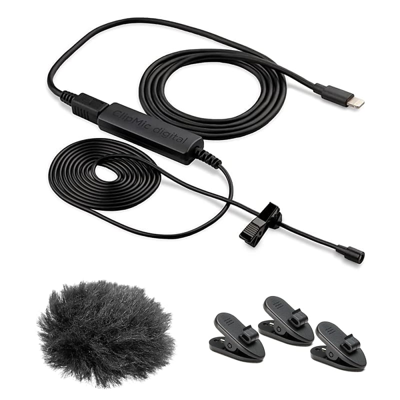 Apogee Electronics ClipMic digital 2 Lavalier Microphone Bundle