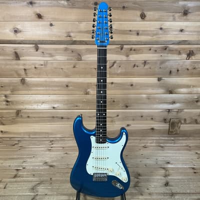 Fender Stratocaster 12-String XII Electric Guitar USED - Lake Placid Blue image 2