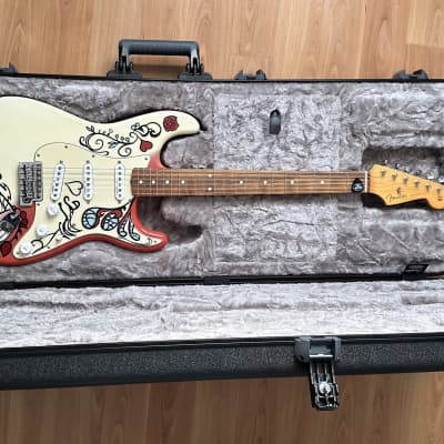 Fender Jimi Hendrix Artist Series Signature Monterey Stratocaster 2017 - 2018 - Monterey Graphic for sale