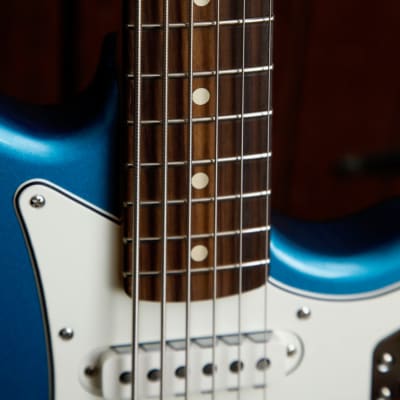 Fender Vintera II '60s Bass VI Lake Placid Blue Bass Guitar image 5