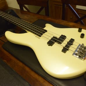 ESP Vintage Custom Shop Horizon Bass premium Japanese MIJ Pearl White Precision Jazz PJ pickup image 9
