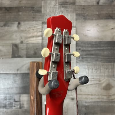 Danelectro '59 Triple Divine Electric Guitar - Red image 4
