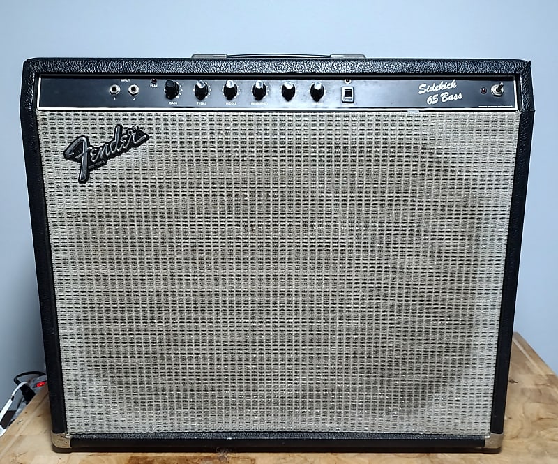 Fender Sidekick 65 Bass Late 70's through mid 80's - Black Tolex