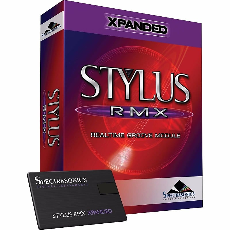 New Spectrasonics Stylus RMX Xpanded - Realtime Groove Module VST AU AAX MAC/PC Software (Boxed) image 1